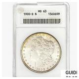 1900-S Morgan Silver Dollar ANACS MS63