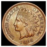 1908-S Indian Head Cent CLOSELY UNCIRCULATED