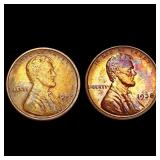 [2]1926-S & 1938 Wheat Cent HIGH GRADE