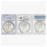 [3]1987-2020 Silver Eagle PCGS MS/SP69