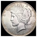 1922-D Silver Peace Dollar UNCIRCULATED