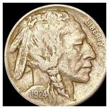 1924-D Buffalo Nickel NEARLY UNCIRCULATED