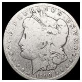 1890-CC Morgan Silver Dollar NICELY CIRCULATED