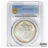 1885-S Morgan Silver Dollar PCGS MS62