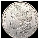 1878 Morgan Silver Dollar CLOSELY UNCIRCULATED