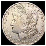 1891-O Morgan Silver Dollar CLOSELY UNCIRCULATED