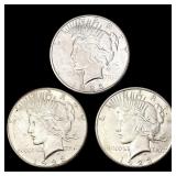 [3] 1923-S Silver Peace Dollar UNCIRCULATED