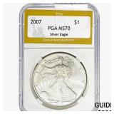 2007 Silver Eagle PGA MS70