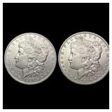 [2] 1896-O&1897-O Morgan Silver Dollar CLOSELY