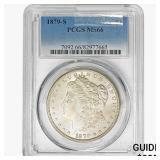 1879-S Morgan Silver Dollar PCGS MS66