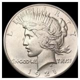 1921 Silver Peace Dollar UNCIRCULATED