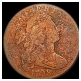 1798 S-179 Draped Bust Large Cent NICELY