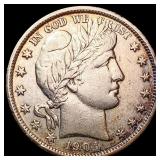 1904 Barber Half Dollar CLOSELY UNCIRCULATED