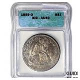 1859-O Seated Liberty Dollar ICG AU50