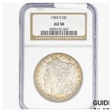 1902-S Morgan Silver Dollar NGC AU58