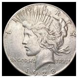 1928 Silver Peace Dollar CLOSELY UNCIRCULATED