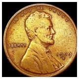 1909-S Wheat Cent NEARLY UNCIRCULATED