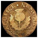 1642-50 2 Pence Charles I Scotland  NICELY CIRCULA