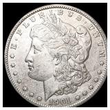 1901-S Morgan Silver Dollar CLOSELY UNCIRCULATED