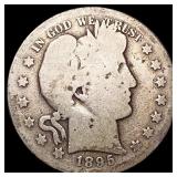 1895-S Barber Half Dollar NICELY CIRCULATED