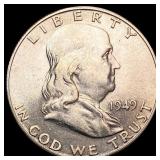 1949-S Franklin Half Dollar UNCIRCULATED