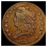 1829 Classic Head Half Cent NICELY CIRCULATED