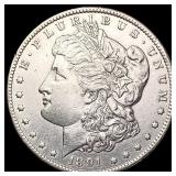 1891-CC Morgan Silver Dollar UNCIRCULATED