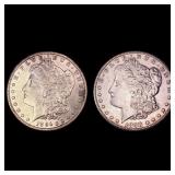 [2] 1891-S&1898-S Morgan Silver Dollar UNCIRCULATE