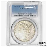 1879-S Morgan Silver Dollar PCGS MS63