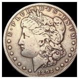 1892-S Morgan Silver Dollar LIGHTLY CIRCULATED