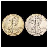 [2] 1929-D&1939 Walking Liberty Half Dollar