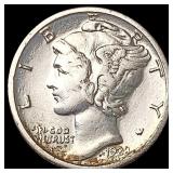 1928-D Mercury Dime CLOSELY UNCIRCULATED