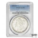 1895-O Morgan Silver Dollar PCGS AU50