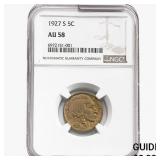 1927-S Buffalo Nickel NGC AU58