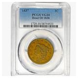 1837 "Head of 1838" Coronet Head Large Cent PCGS