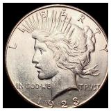 1923-S Silver Peace Dollar UNCIRCULATED