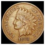 1878 Indian Head Cent LIGHTLY CIRCULATED