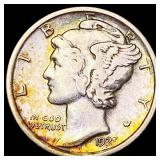 1925-D Mercury Dime CLOSELY UNCIRCULATED