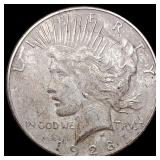 1928-S Silver Peace Dollar CLOSELY UNCIRCULATED