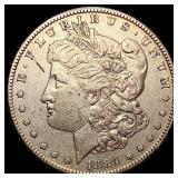 1884-S Morgan Silver Dollar CLOSELY UNCIRCULATED