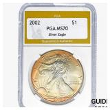 2002 Silver Eagle PGA MS70