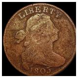 1803 Draped Bust Large Cent NICELY CIRCULATED