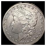 1890-CC Morgan Silver Dollar ABOUT UNCIRCULATED