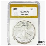 1999 Silver Eagle PGA MS70