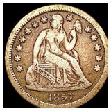 1857-O Seated Liberty Dime LIGHTLY CIRCULATED