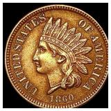 1860 Indian Head Cent CHOICE AU