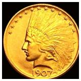 1907 $10 Gold Eagle