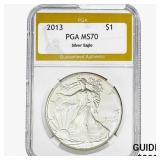 2013 Silver Eagle PGA MS70