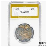 1828 Capped Bust Half Dollar PGA MS61