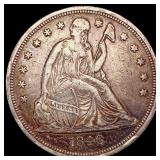 1846-O Seated Liberty Dollar NEARLY UNCIRCULATED